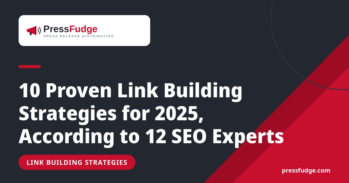 Link building strategies guide cover — PressFudge
