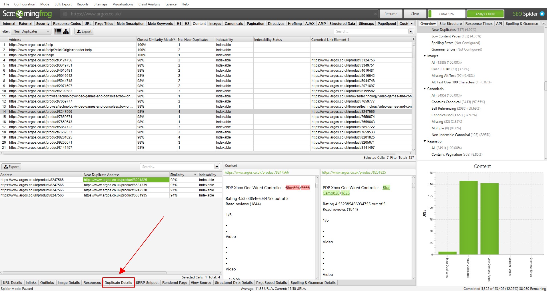 Building an XML sitemap in Screaming Frog SEO Spider